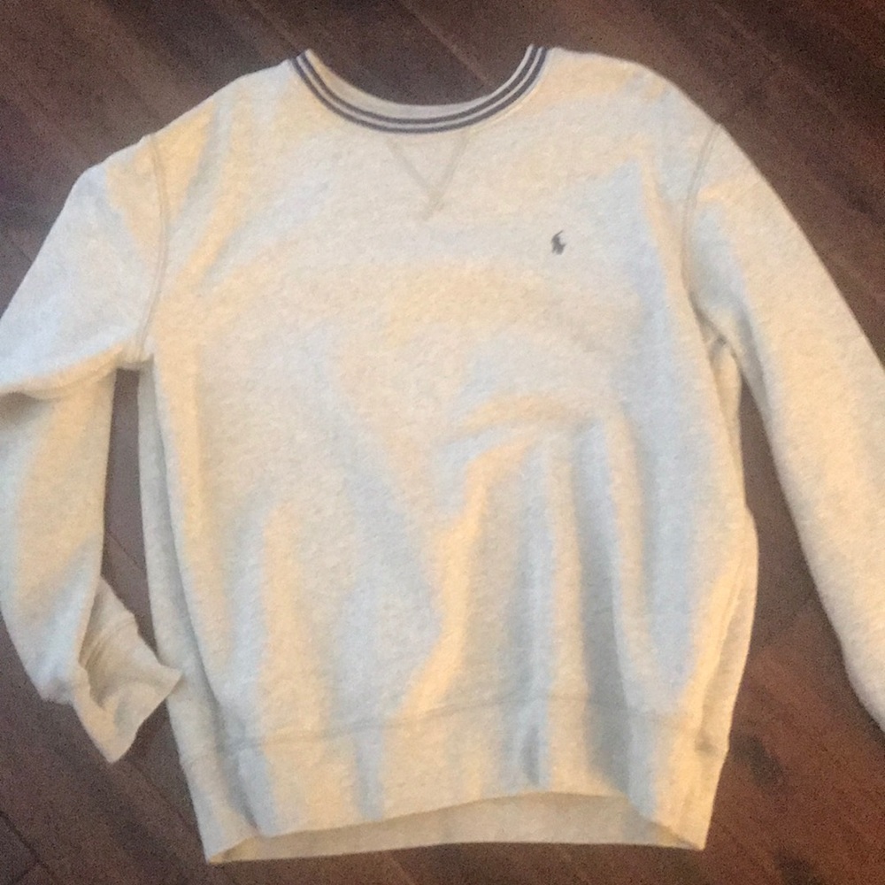 Polo crew neck sweatshirt